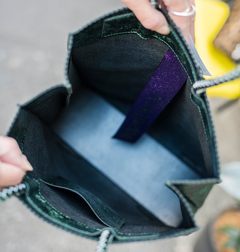 Leather TOTE レザートート(小花柄) - Coquette Online Shop