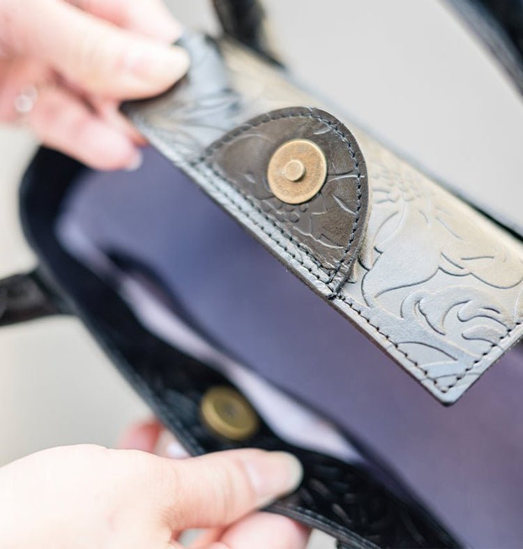 フルール・トート(お花の型押しミニトート) - Coquette Online Shop