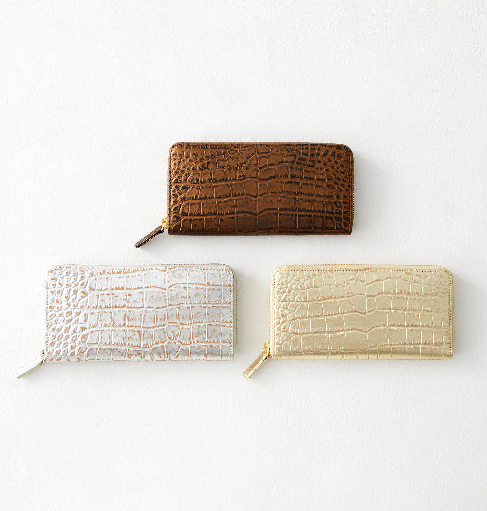 圆形拉链(鳄鱼压纹)