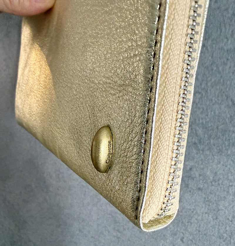 L Zip Wallet | 「眩（Gen）」華やかな輝きを纏ったコンパクト長財布