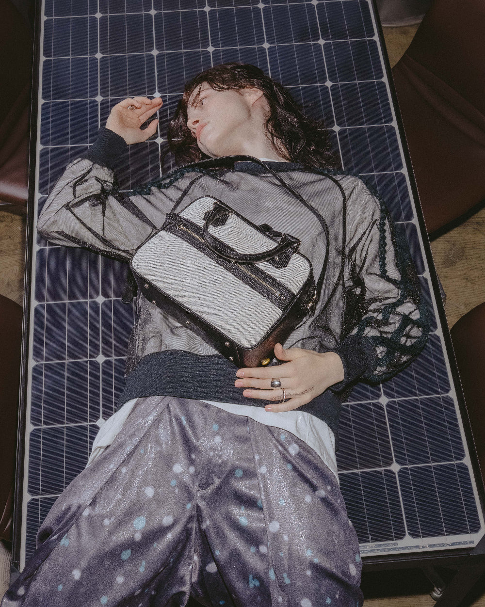 Top|Kikiショルダー型ボストンバッグ