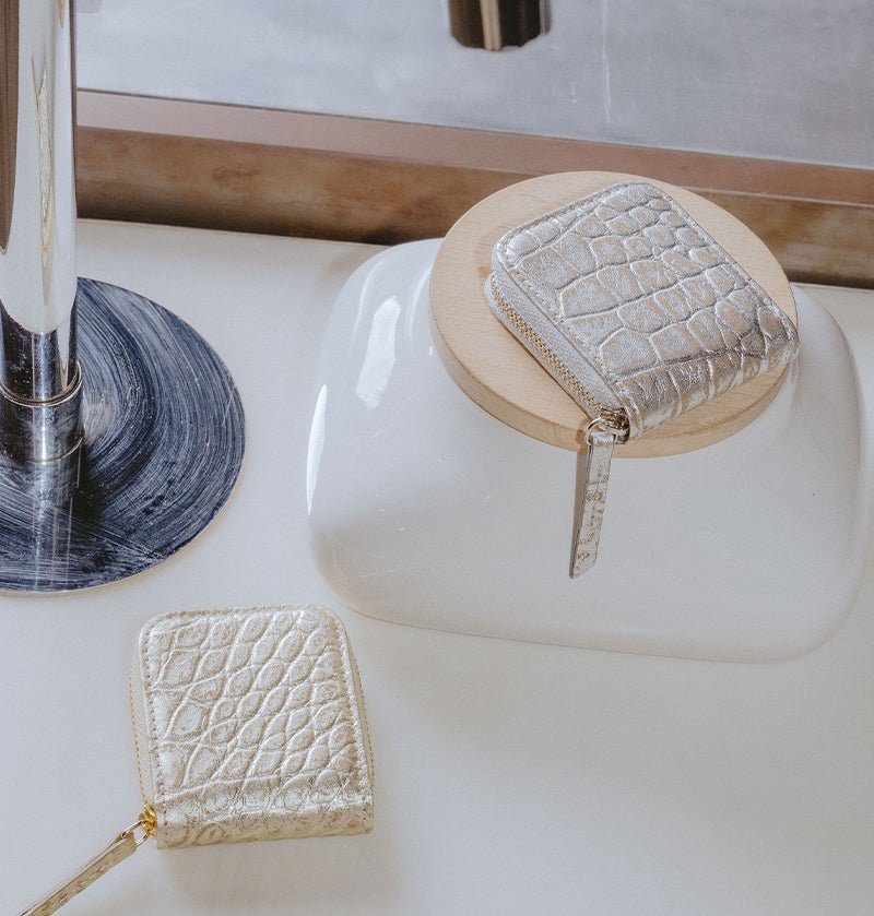 Coin Case (Croco embossed) クロコ型押しコインケース　 - Coquette Online Shop