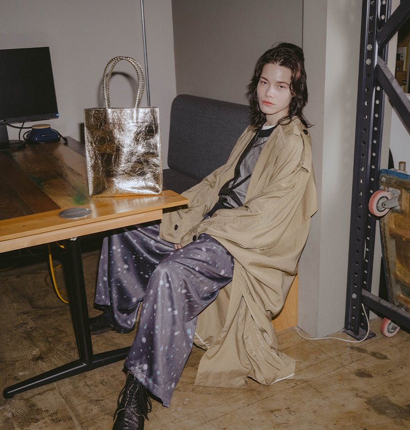 Leather TOTE レザートート（シャイニー） - Coquette Online Shop