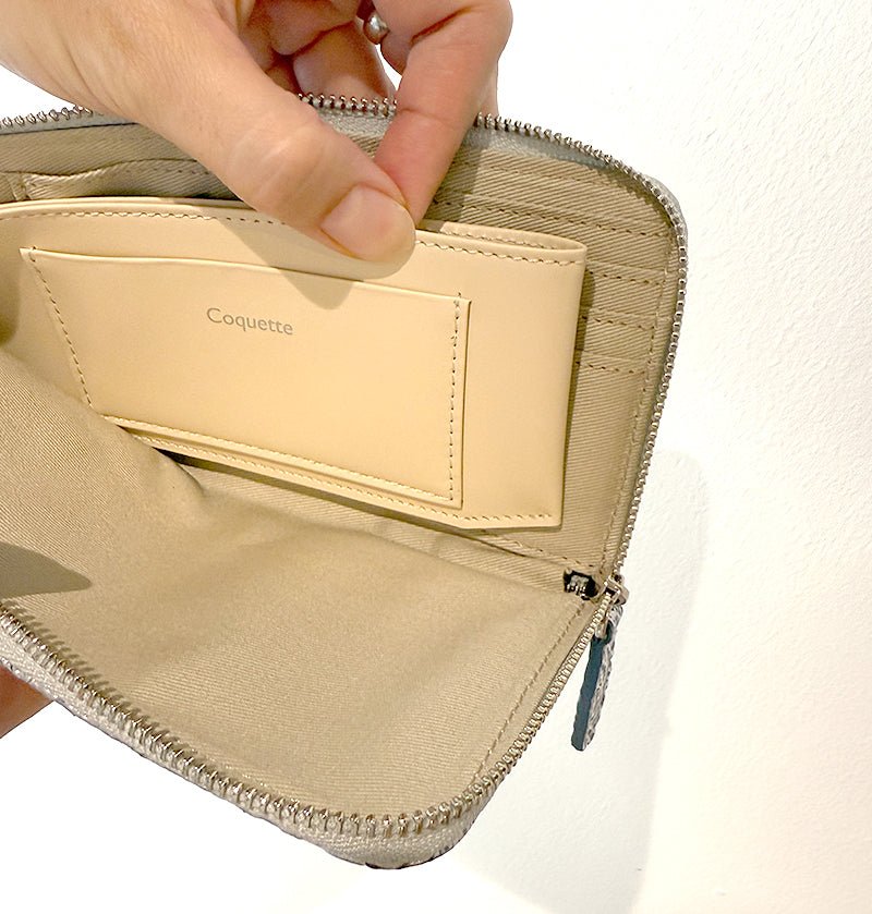 Lzip Wallet さざ波 - Coquette Online Shop