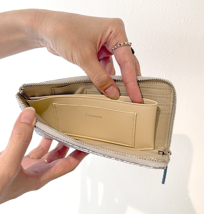 Lzip Wallet さざ波 - Coquette Online Shop