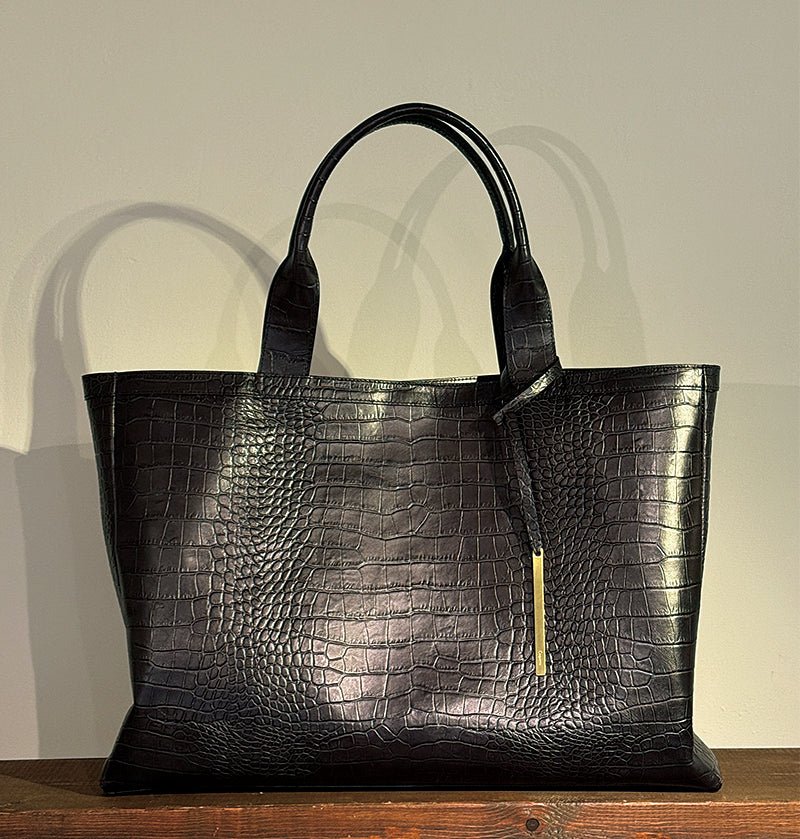 Nicola Tote Bag Small Croco - Coquette Online Shop
