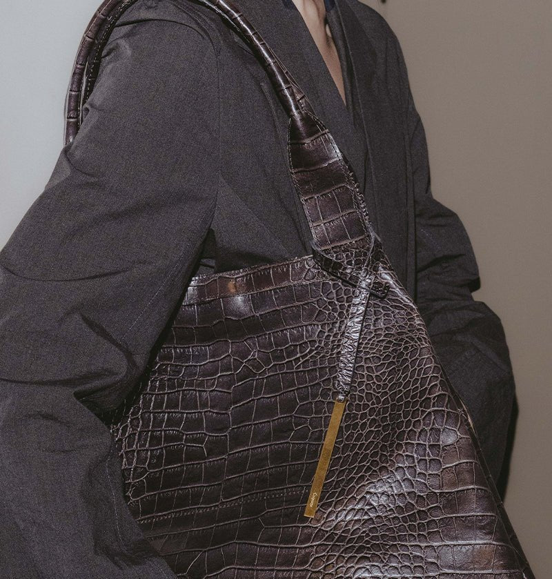 Nicola Tote Bag Small Croco - Coquette Online Shop