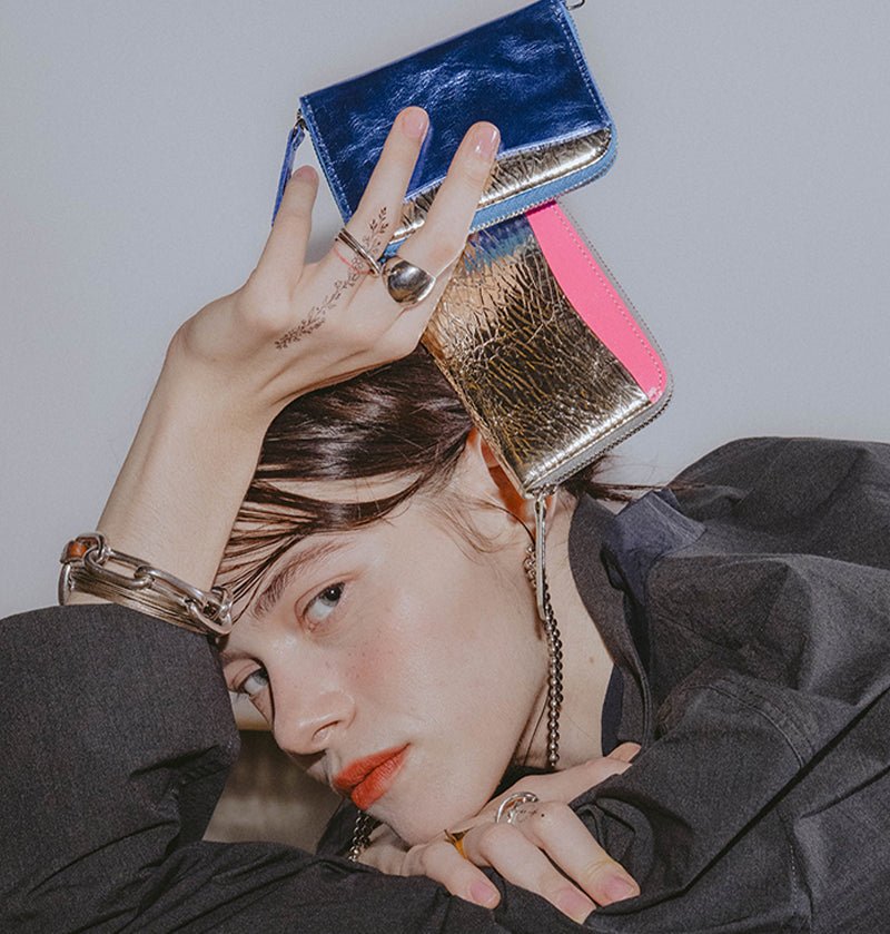 Round Mini Wallet ミニウォレット made in japan 革小物・バッグ