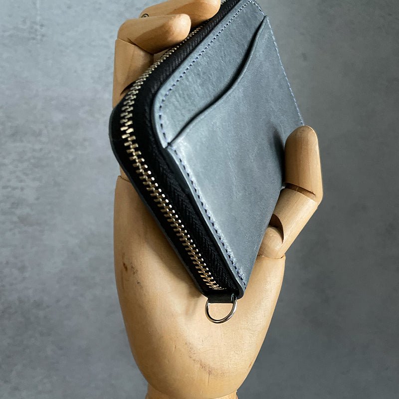 Round Zip Wallet （ベジタブルタンニンレザー） - Coquette Online Shop